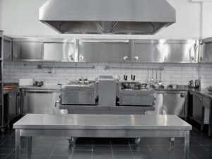 ventilasi dapur komersil