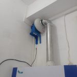 instalasi ducting exhaust lemari asam